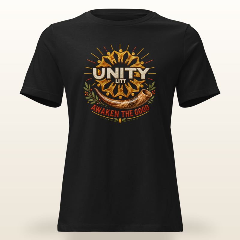 Awaken the Good Tee — Black (women's)