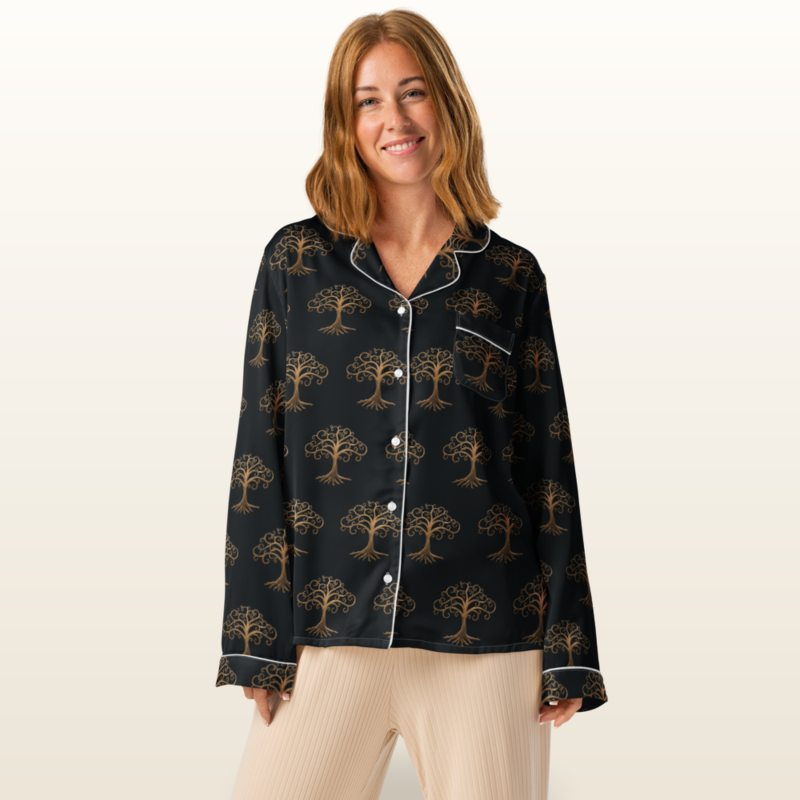 Rooted in Light Pyjama Top — Night