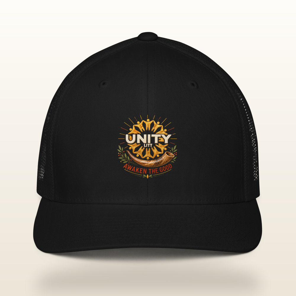 Awaken the Good Trucker Cap — Black