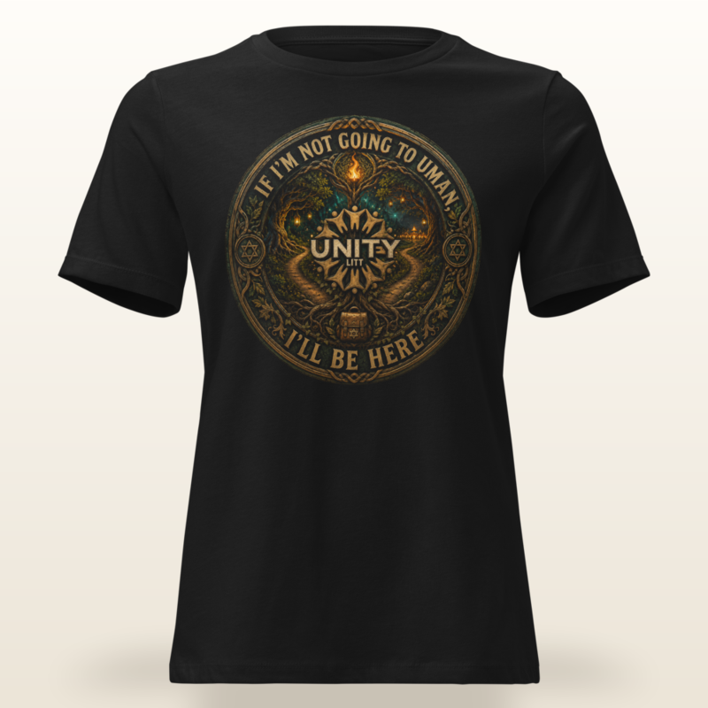 Wherever I Stand Tee — Black (women's)
