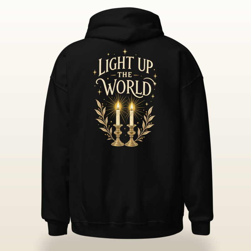 Light From Within Hoodie — Black