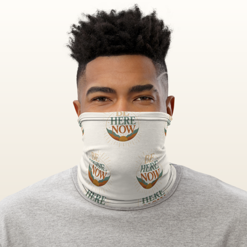 Hineni Neck Gaiter — Cream