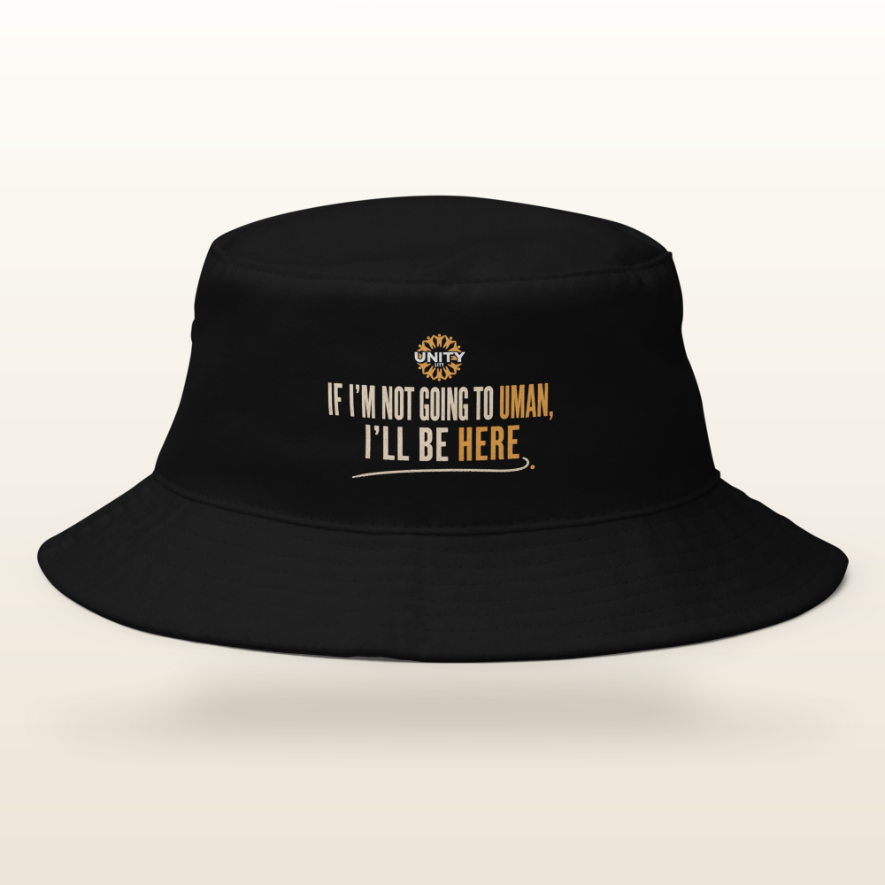The Road to the Tzaddik Bucket Hat — Black