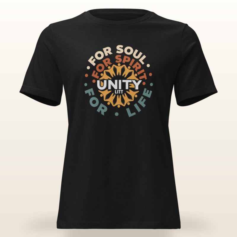 The Circle of Life Tee — Black (women's)