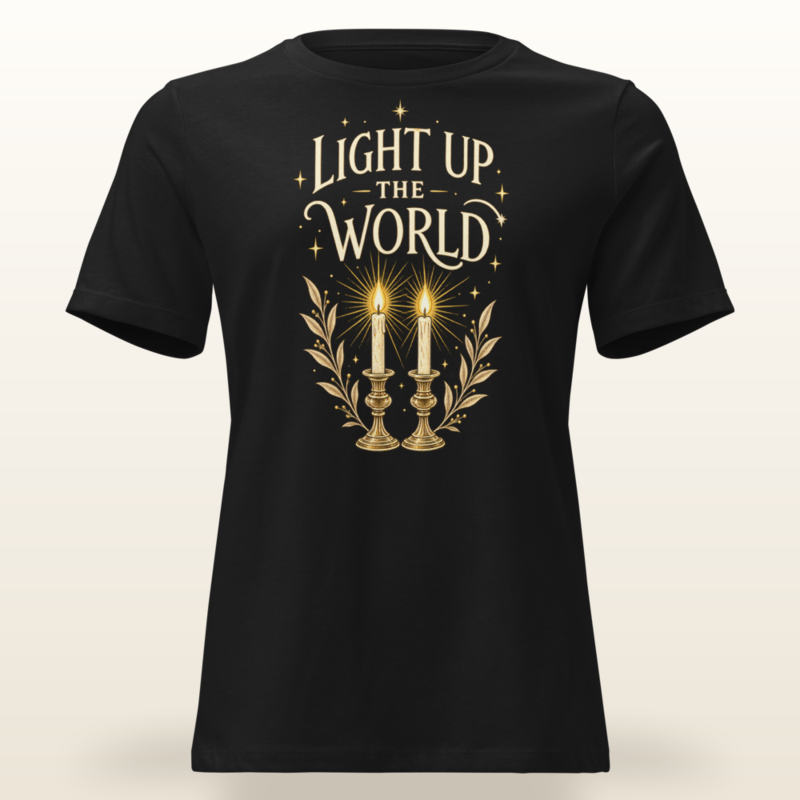 Light From Within Tee — Black (women's)