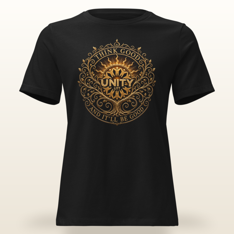 The Goodness We Grow Tee — Black (women's)